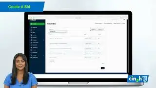 Cinch U: Create A Bid Feature