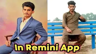 Remini App Photo Editing || How To Use Remini App || Unique Aditz PBX1.