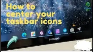 How to locate you Taskbar icons in the middle 🔥🔥🔥 || Make Windows Look Better !