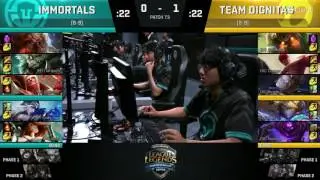 2017 北美LCS 第九周 2017 NALCS Week 9：DIG vs IMT 第2场 2nd Game
