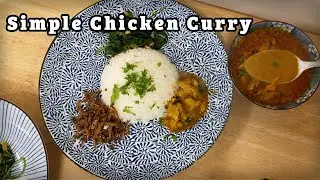 Simply delicious Chicken Curry and Sambal Spinach for an easy dinner! | Tristan in Kitchen