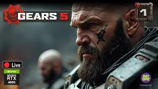 Gears 5 ☠ Кампания - прождение в кооперативе【 Stream № 1】
