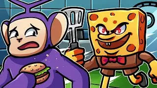 SPONGEBOB.EXE COMING FOR ME! | Tinky Winky Plays: Roblox The Real Ingredients