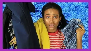 Thrift Haul: School Girl Skirts, Corduroy Blazers & Rain Overalls