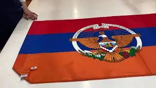 Флаг Нагорного Карабаха (Арцаха) от ФЛАГ.РУ: История и символизм