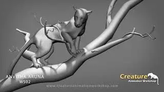 Creature animation workshop Students_Anvitha  Work