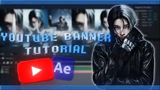 How to Make a YouTube Banner in After Effects 😮‍💨🔥