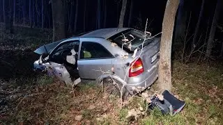 42-latek zginał w wypadku. Dzieci trafiły do szpitala