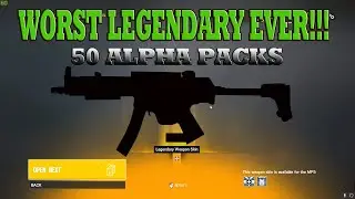 Legendary alpha pack opening! Ugly Legendary! Rainbow Six Siege