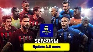 eFootball 2023 Update news 2.6 version NO MASTER LEAGUE