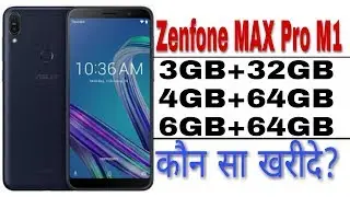 Asus zenfone max pro m1 3gb Vs 4gb vs 6gb which one to buy?|max m1 pro Ram and storage full review |