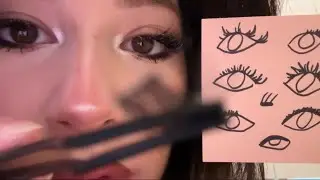 professional (kinda) lash cluster application (asmr)