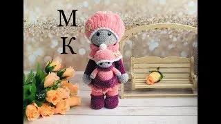 МК..КУКЛА ЛАЛИ ИЗ ПЛЮША..ЧАСТЬ 3..МАЛЕНЬКАЯ КУКОЛКА И ШАПОЧКА ДЛЯ НЕЕ..