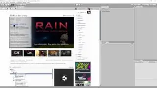 Import RAIN AI for Unity into Unity