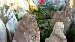 Каррадокия полет на воздушном шаре( Hot Air Balloon Flight over Cappadocia Turkey )