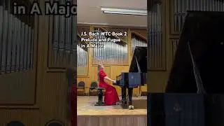 J.S. Bach WTC Book 2 Prelude and Fugue in A Major || И.С. Бах ХТК 2 Том Прелюдия и фуга A-dur