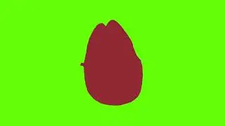 Cartoon Tomato Element - Animated Food FX Green Screen