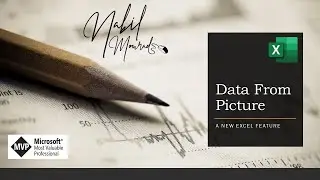 Data From picture! New in Excel