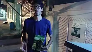 Mustanir Mehmood donating book to Gosha e Zehni Taskeen | July 12, 2022