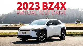 2023 Toyota bZ4X XLE AWD Walkaround and Virtual Test Drive