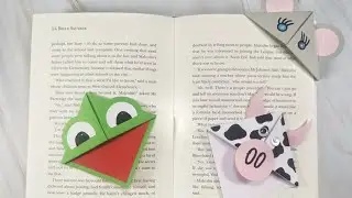 Simple Origami bookmarks