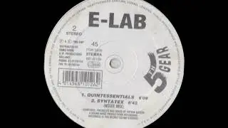 E-Lab - Quintessentials (1993)