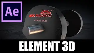 After effects Tutorial | Element 3D Logo Animation | 2019