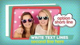 Kids And Teens Slideshow Photo Album | After Effects template