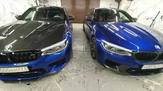 2 x BMW M5 review