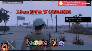 🔴+LIVE GTA V ONLINE ลุยๆไปช่วยผู้เล่นไหม่ เจอน้องๆในliveมาเเจมด้วย ฝากติดตามด้วยนะคับ🙏