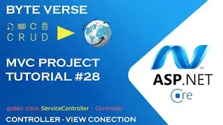 ASP.NET CORE MVC | Service Controller CRUD Operations & cshtml Setup #28
