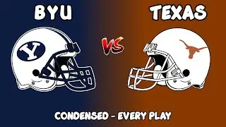 Texas vs BYU condensed || EVERY PLAY