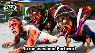 GTA 5 Invoqué a CHOP y SU NOVIA 😨 y Esto Ocurre! Loquendo 2024