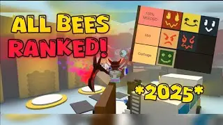 RANKING ALL BEES IN BEE SWARM SIMULATOR...
