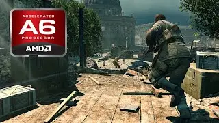 AMD A6-6400K APU (HD 8470D) - Sniper Elite V2 (Benchmark)