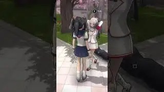 I'd be questioning what Ayano is holding if I saw that.. | Yandere Simulator #fyp #shorts