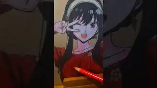 Spy x Family Drawing Yor Forger Finishing Part 