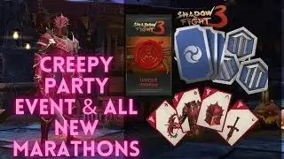 Shadow Fight 3 Creepy Party Event ( Grand Mode ) Walkthrough || All New Marathons ||