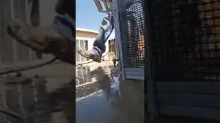 cutting concrete