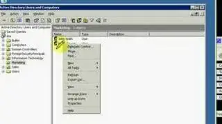 Reset a user password on server 2003