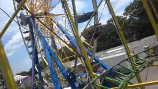 Crazy Cat Roller Coaster-On board ride