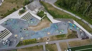 New SkatePark in St-Jerome, Quebec.