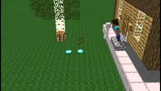 Minecraft анимации #4 (убийство по майнкрафтски!)