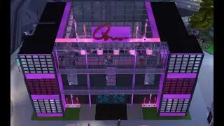 BUILDING A MASSIVE NIGHTCLUB ON SIMS | no cc