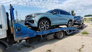 VW Tavendor и Mazda CX-5 уехали в лабораторию
