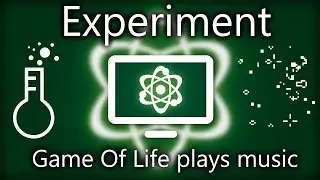 Experiment : John Conway's Game of life makes some noise