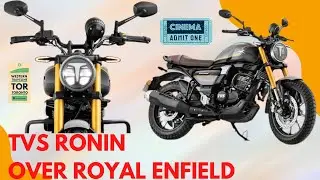 New TVS Ronin 225 Details Over Hunter 350/ MotoShastra