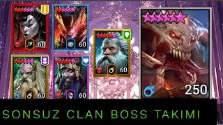 Wixwell Sonsuz Clan boss Dmage Türkçe Rehberi Raid Shadow Legends
