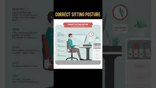 correct sitting posture #views #viral #viralvideo #computers #computerknowledge  #trending