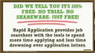 Free Resume Cover Letter Builder-The  Rapid Applicant